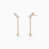 Orecchini Mabina Donna Jackie in Argento Zircone 563567 - 563567